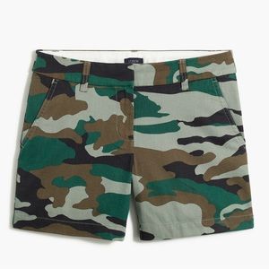 J. Crew Factory Camo Shorts
